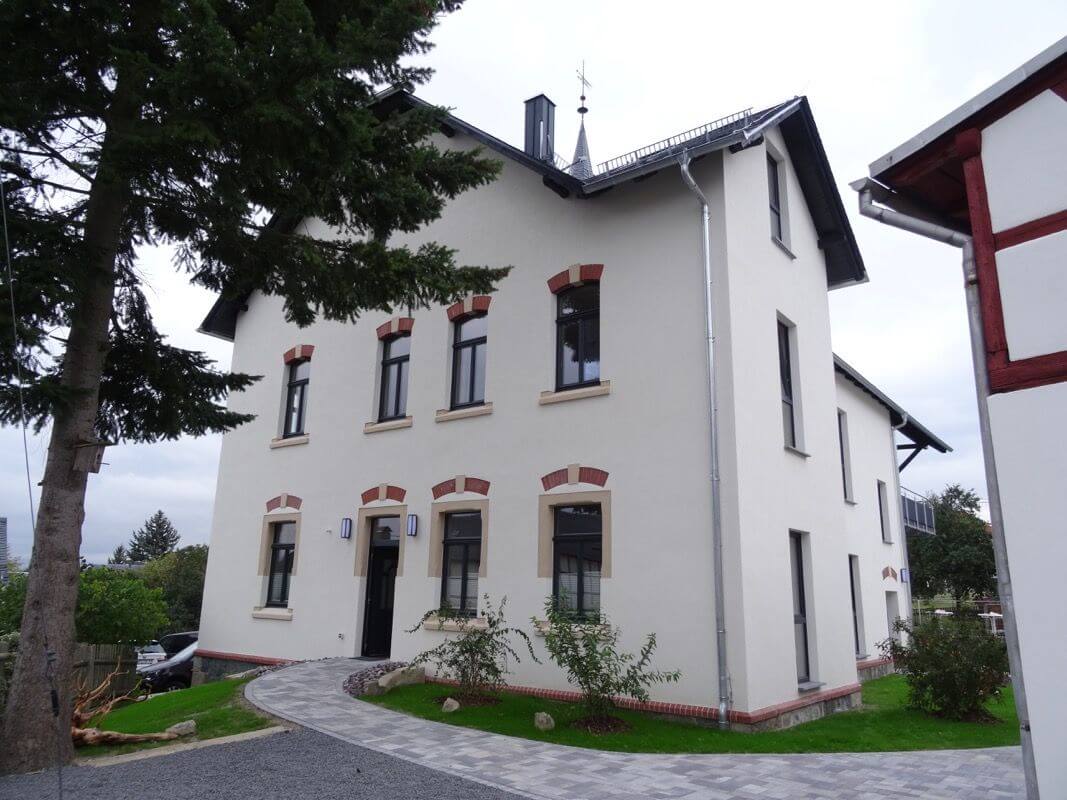 Turmschule Ferienwohnung - Hintereingang barrierefrei